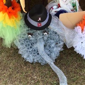 Alabama “Big AL” deco mesh wreath